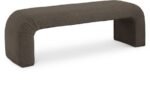 Niagara Boucle Fabric Upholstered Bench