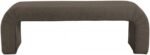Niagara Boucle Fabric Upholstered Bench - Image 3