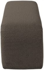 Niagara Boucle Fabric Upholstered Bench - Image 4