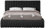 Nash Boucle Fabric Upholstered Bed - Image 3