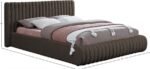 Nash Boucle Fabric Upholstered Bed - Image 9