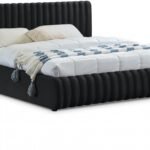 Nico Velvet Upholstered Bed