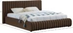 Nico Velvet Upholstered Bed - Image 8