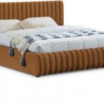 Nico Velvet Upholstered Bed