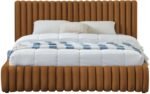 Nico Velvet Upholstered Bed - Image 3