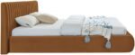 Nico Velvet Upholstered Bed - Image 5