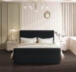 Sloan Velvet Upholstered Bed - Image 4