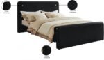 Sloan Velvet Upholstered Bed - Image 8