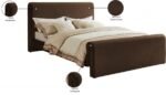 Sloan Velvet Upholstered Bed - Image 8
