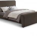 Stylus Boucle Fabric Upholstered Bed