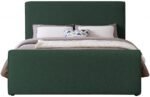 Stylus Boucle Fabric Upholstered Bed - Image 3