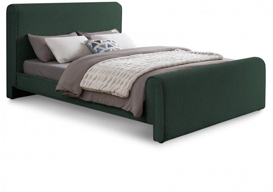 23150.jpg Stylus Boucle Fabric Upholstered Bed - Image 1