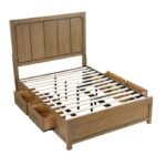 2336-1* Queen Platform Bed with Storage Side Rails - Image 7