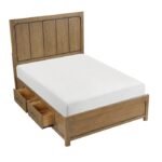 2336-1* Queen Platform Bed with Storage Side Rails - Image 6