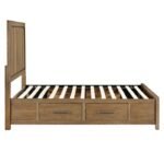 2336-1* Queen Platform Bed with Storage Side Rails - Image 5