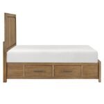 2336-1* Queen Platform Bed with Storage Side Rails - Image 4