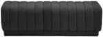 Heathrow Boucle Fabric Upholstered Bench - Image 3