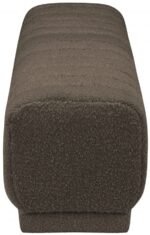 Heathrow Boucle Fabric Upholstered Bench - Image 4