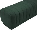 Heathrow Boucle Fabric Upholstered Bench - Image 5