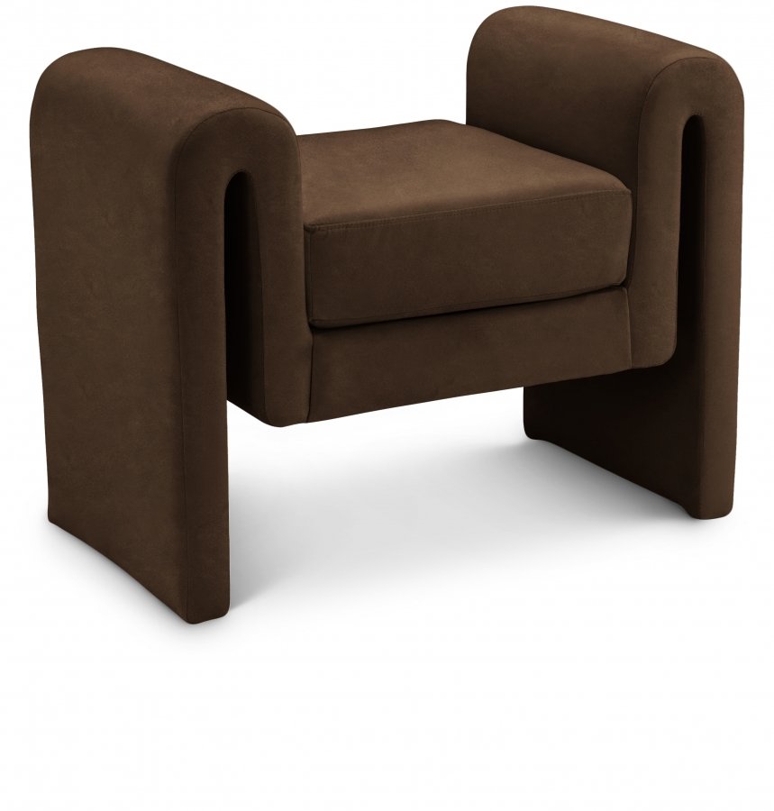 23400.jpg Sloan Velvet Upholstered 31.5" Bench - Image 1