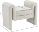 Sloan Velvet Upholstered 31.5" Bench - Image 6