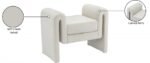 Sloan Velvet Upholstered 31.5" Bench - Image 7