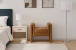 Sloan Velvet Upholstered 31.5" Bench - Image 2