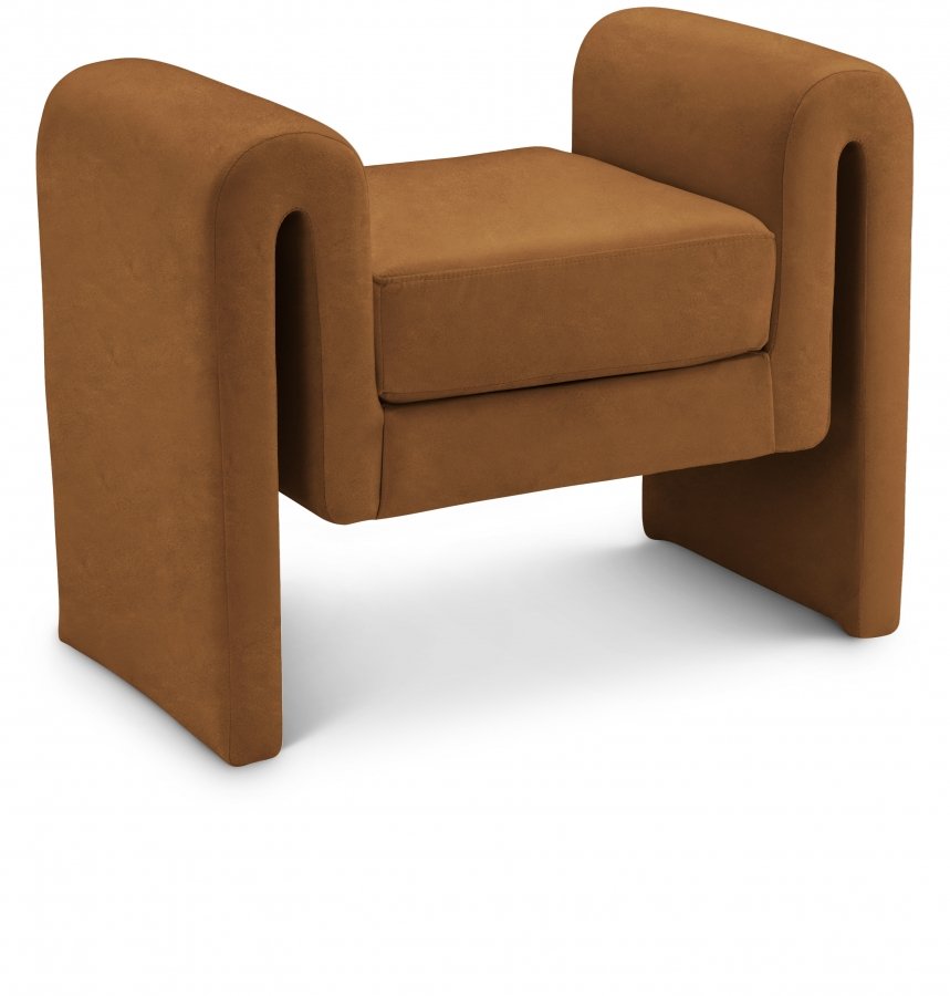 23403.jpg Sloan Velvet Upholstered 31.5" Bench - Image 1