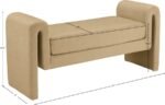 Sloan Velvet Upholstered 51" Bench - Image 6