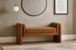 Sloan Velvet Upholstered 51" Bench - Image 2