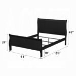 Louis Philippe Twin Bed - Image 3