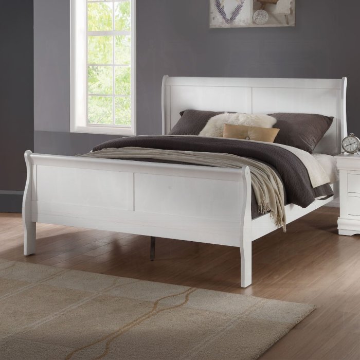 23827ek_1.jpg Louis Philippe EK Bed - Image 1