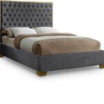 Lana Velvet Upholstered Bed