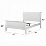 Louis Philippe Queen Bed - Image 2