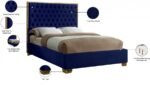 Lana Velvet Upholstered Bed - Image 4