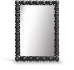 Aubrey Acacia Wood Frame Mirror