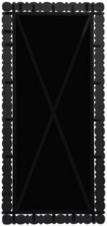 Aubrey Acacia Wood Frame Mirror - Image 4