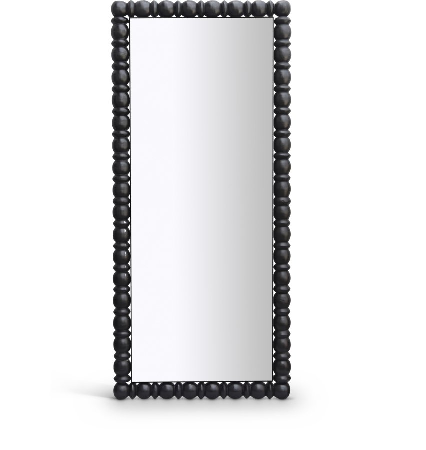 23886.jpg Aubrey Acacia Wood Frame Mirror - Image 1