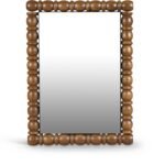 Aubrey Acacia Wood Frame Mirror