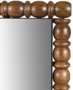 Aubrey Acacia Wood Frame Mirror - Image 5