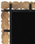 Aubrey Acacia Wood Frame Mirror - Image 7