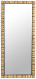 Aubrey Acacia Wood Frame Mirror - Image 3
