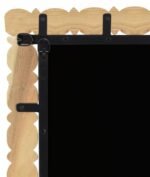 Aubrey Acacia Wood Frame Mirror - Image 7
