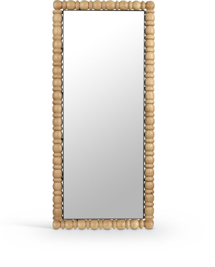 23892.jpg Aubrey Acacia Wood Frame Mirror - Image 1