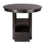 2423-36 Round / Oval Counter Height Table with Storage Base - Image 5