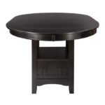 2423-36 Round / Oval Counter Height Table with Storage Base - Image 4