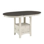 2423W-36 Round / Oval Counter Height Table with Storage Base - Image 2