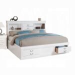 Louis Philippe III EK Bed W/Storage - Image 2