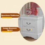 Louis Philippe III Nightstand - Image 2