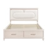 2451K-1EK* Eastern King Platform Bed with Footboard Storage - Image 2